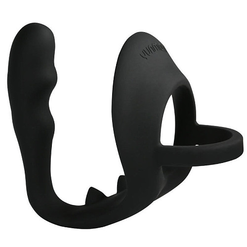 Silicone Prostate Massager P Spot Butt Plug Cock Ring