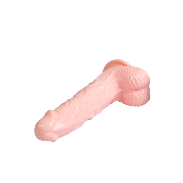 PVC Vibrating Dong Dildo