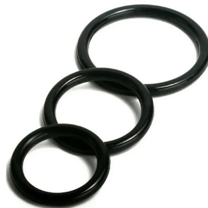 Silicone Penis Ring Triple Cock Ring
