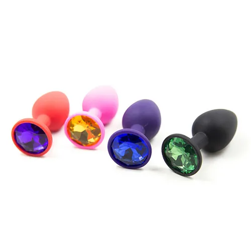 Medium-Sized Silicone Anal Plug