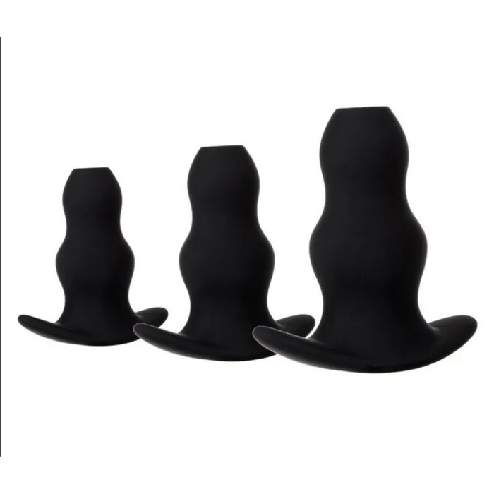 Butt Plug Anal Hollow Small Medium Large Dildo
