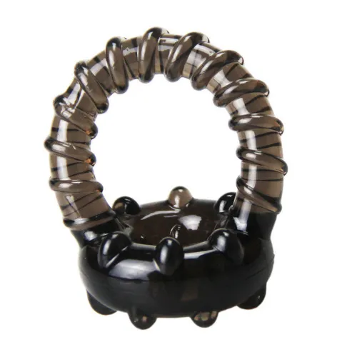 Dual Cock Ring Delay Ejaculation Penis Ring