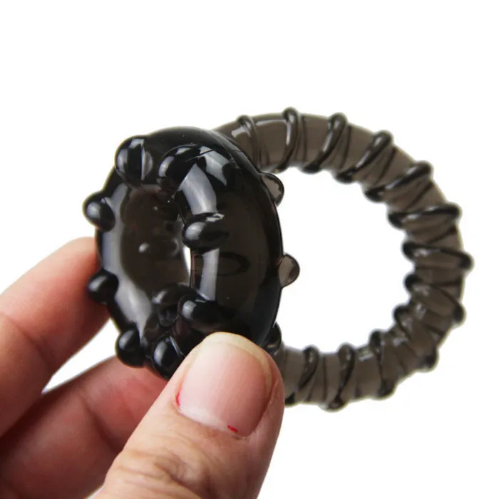 Dual Cock Ring Delay Ejaculation Penis Ring