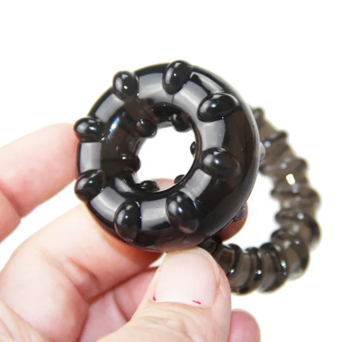 Dual Cock Ring Delay Ejaculation Penis Ring