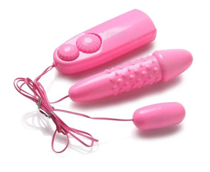 Multi Speed Bullet Vibrator Remote Control Dildo