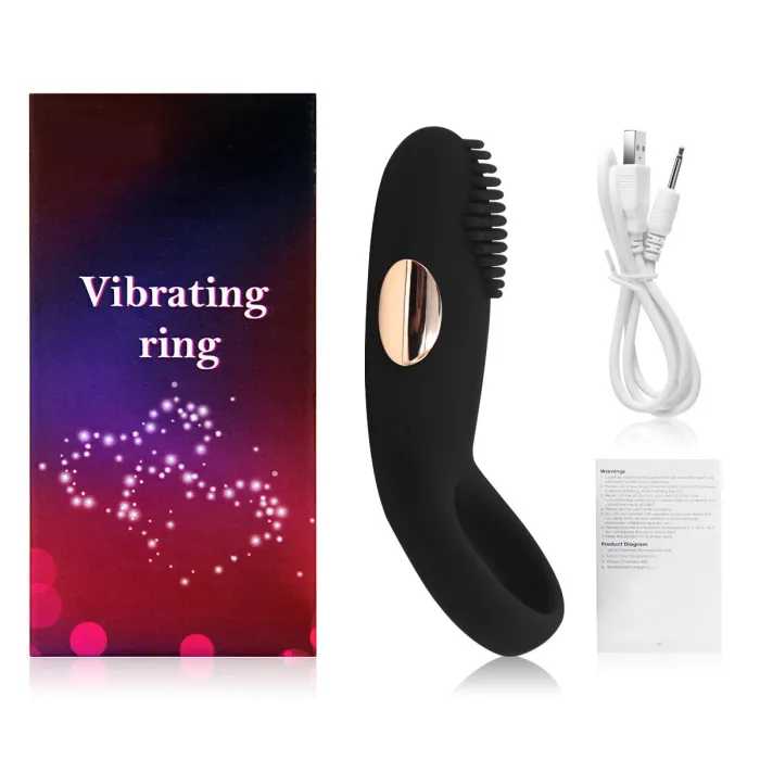 Penis Ring Multifrequency Vibrating Cock Ring
