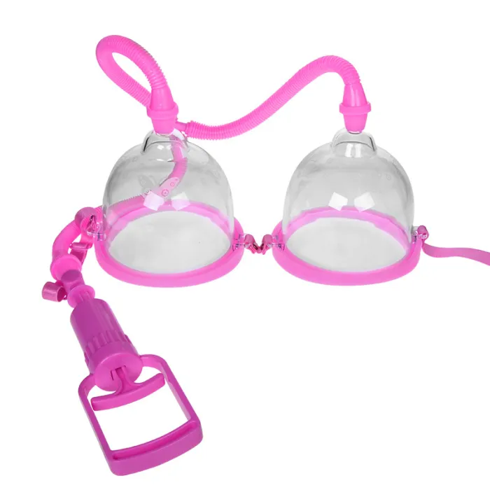 Breast Pump Enlarge With Twin Cups