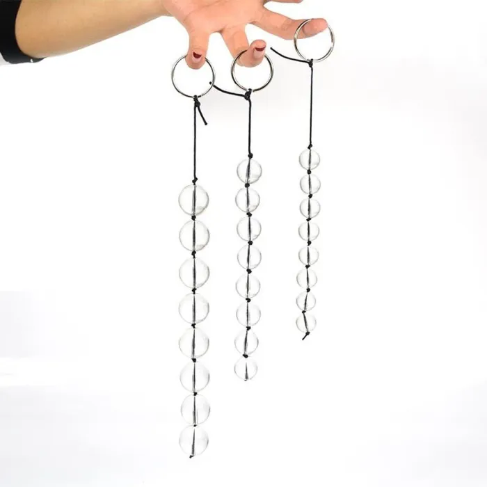 Glass Anal Beads Crystal Ball Anal Butt Plug