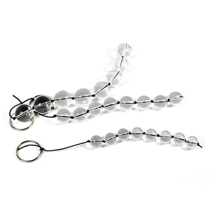 Glass Anal Beads Crystal Ball Anal Butt Plug