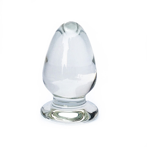 Glass Dildo G-Spot Stimulation Massager Crystal Anal Plug