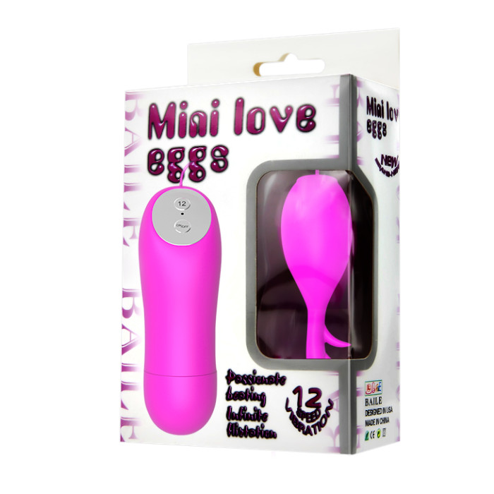 Mini Love Silicone Vibrating Egg