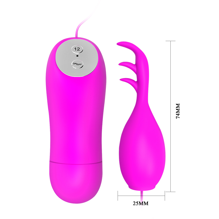 Mini Love Silicone Vibrating Egg Pink