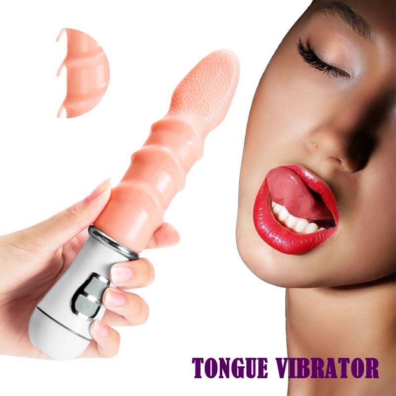 Multi Speed Tongue Vibrator G Spot Massager