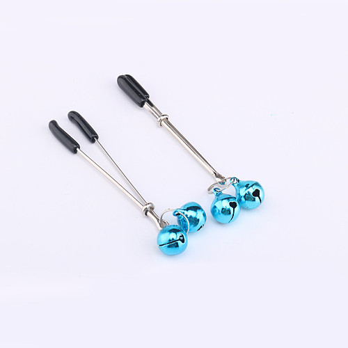 Metal Belt Ring Bell Nipple Teasing Stimulates Labia Clip