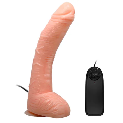 Multi-speed Penis Vibrating Curved Dildo