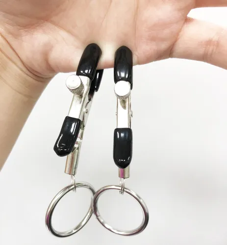Metal Nipple Clips Couples Flirt Games Nipple Clamps