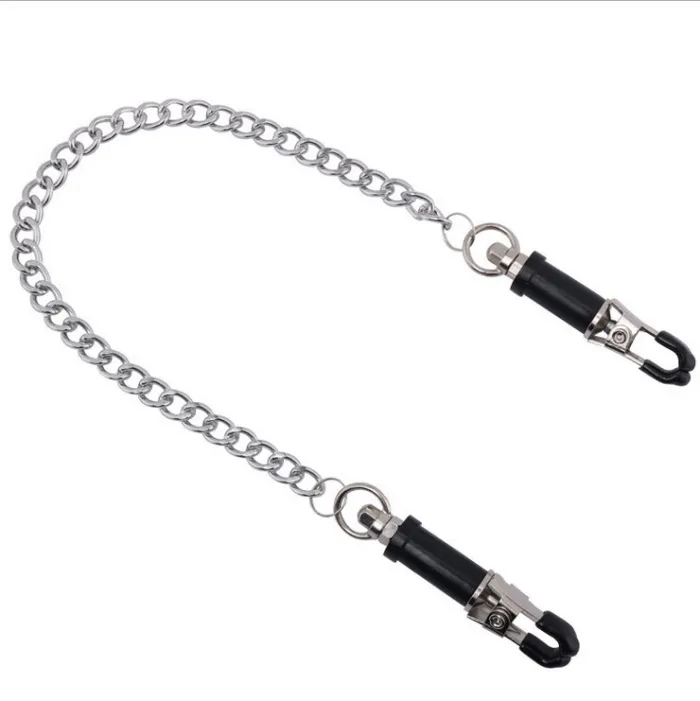 Labia Clips Metal Chain Nipple Clamps Stimulation