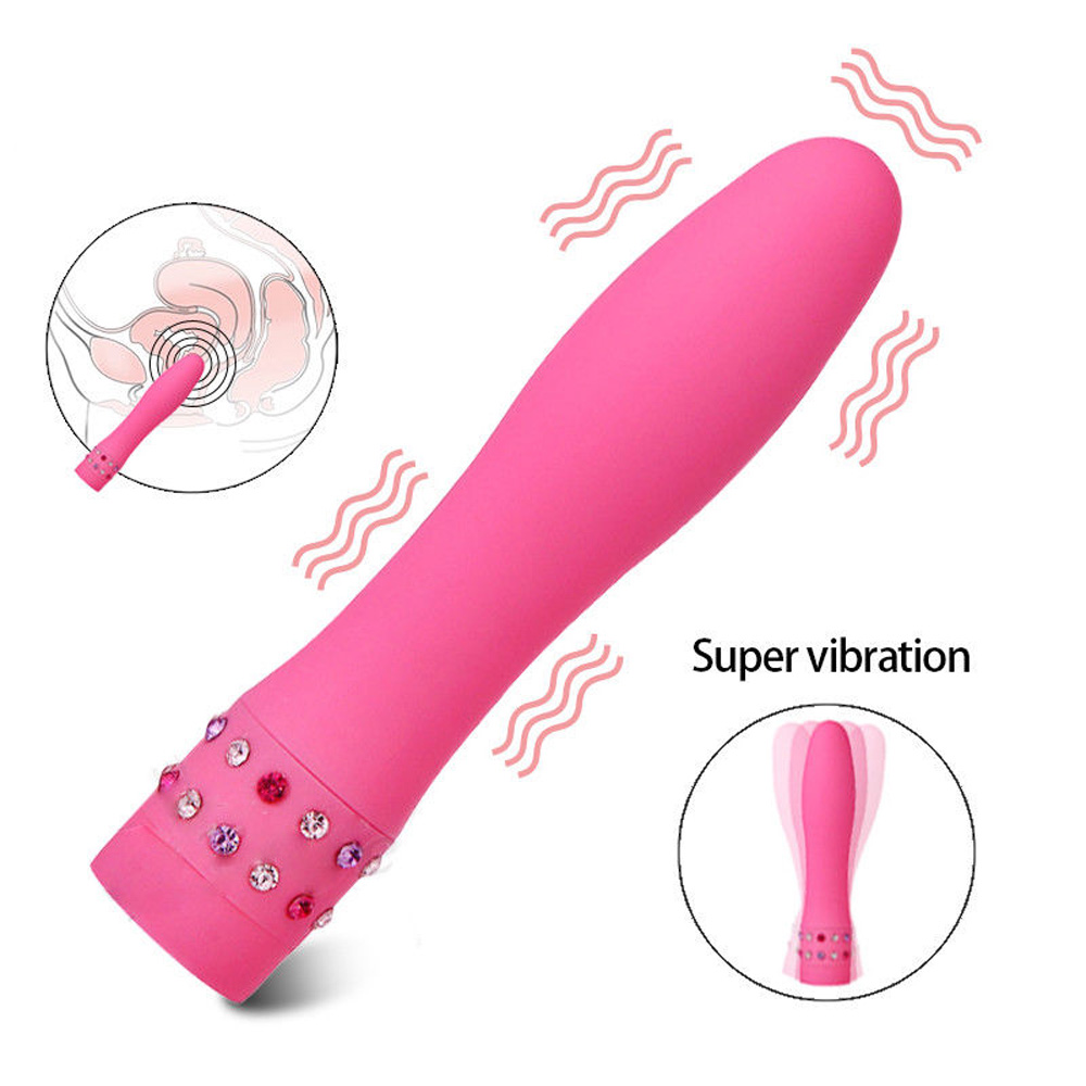 Pink Mini Bullet Vibrator Compact Portable Magic Wand
