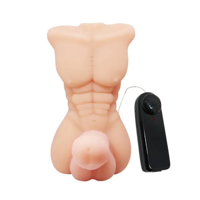 Multi-speed Vibrating Flesh Molded Dildo