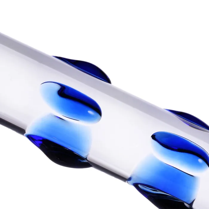G-Spot Nubby Glass Dildo