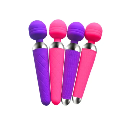 Magic Wand Vibrator USB Rechargeable Clitoris Stimulator