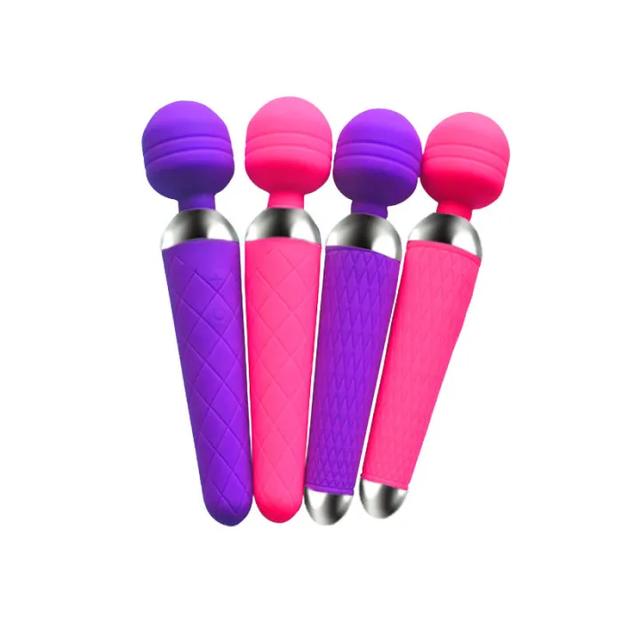 Magic Wand Vibrator USB Rechargeable Clitoris Stimulator