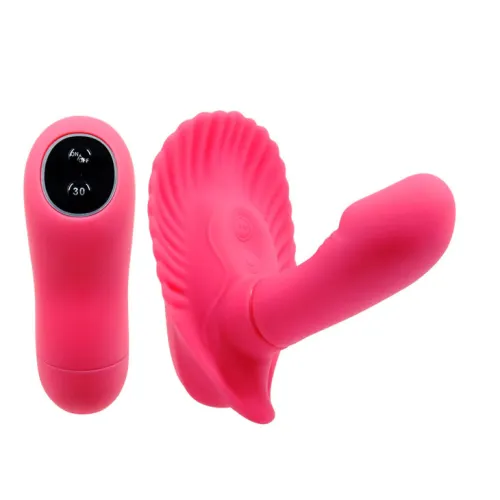 30 Speed Silicone Strap Ons Vibrating Dildos