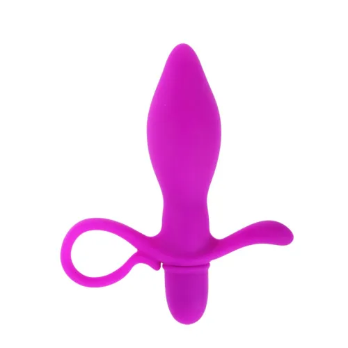 10 Speed Vibrating Silicone Butt Plug