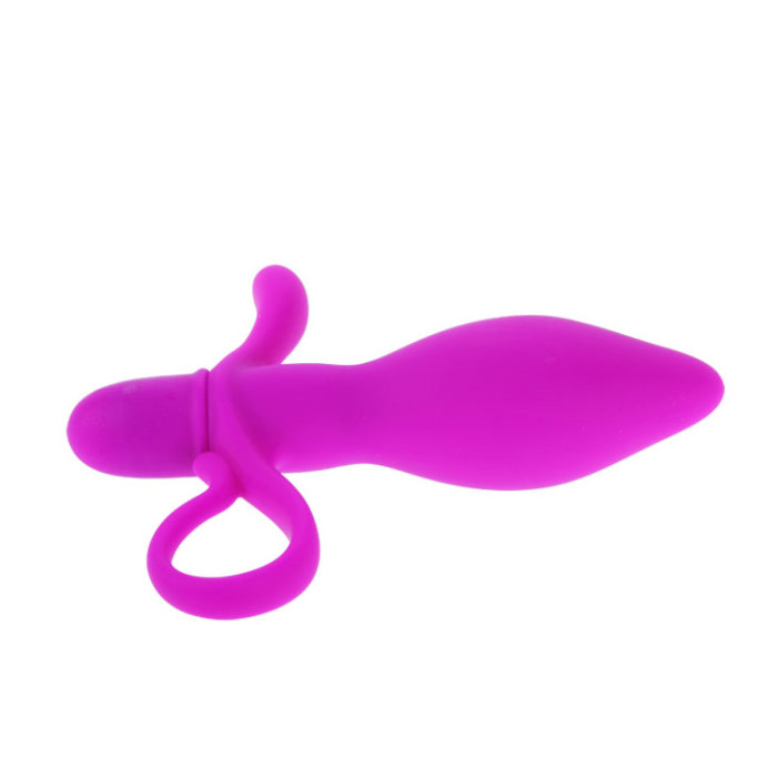 10 Speed Vibrating Silicone Butt Plug