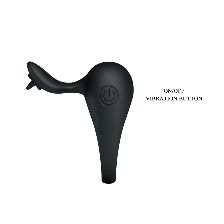 Vibrating Silicone Cock Ring Men's Toys
