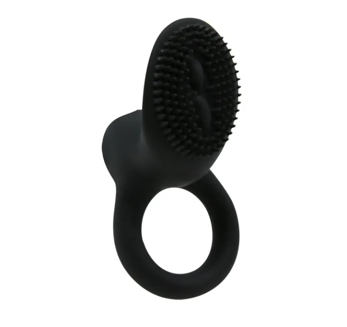 Silicone Vibrating Clit Stimulator Cock Ring
