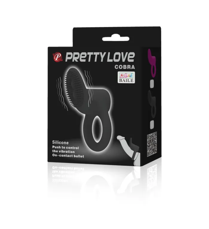 Silicone Vibrating Clit Stimulator Cock Ring