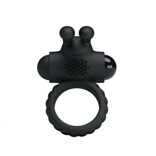 Vibrating Silicone ABS Power Cock Ring Men's Toys
