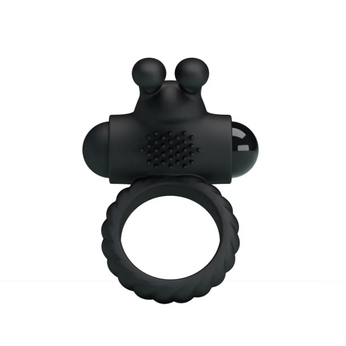 Vibrating Silicone ABS Power Cock Ring Men's Toys