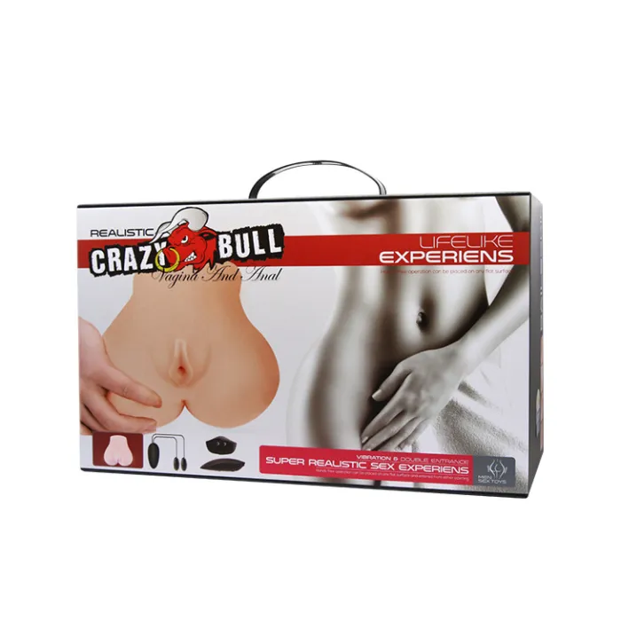 Multi-speed Vibrations Lifelike Butts Full Sized Men's Sex Toys