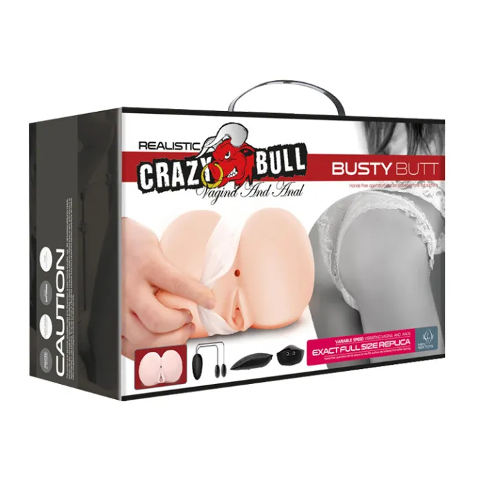 Multi-speed Vibrating Realistic Butts Men's Sex Toys