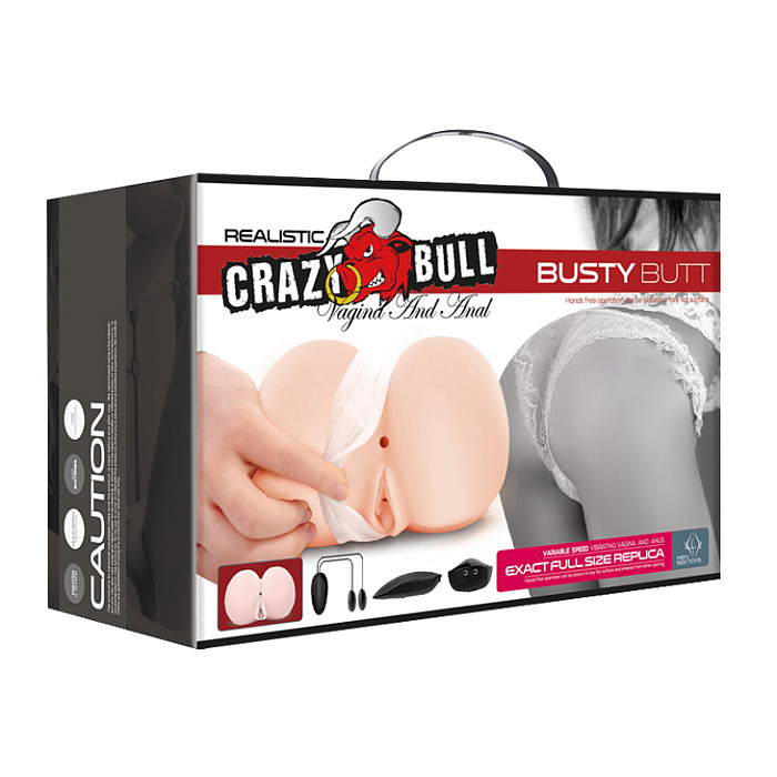 Multi-speed Vibrating Realistic Butts Men's Sex Toys