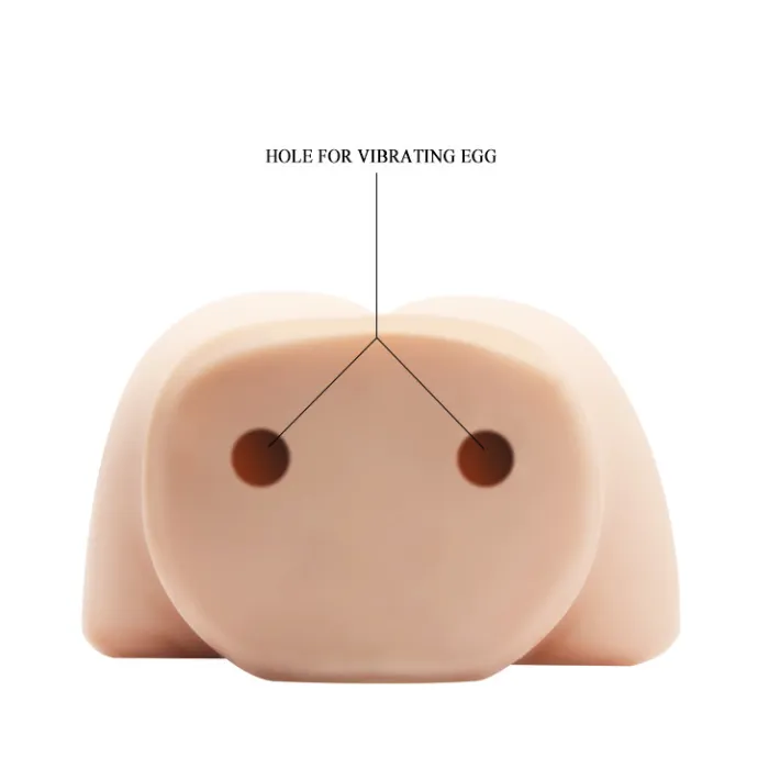Multi-speed Vibration Lifelike Full Sized Butts Men's Sex Toys