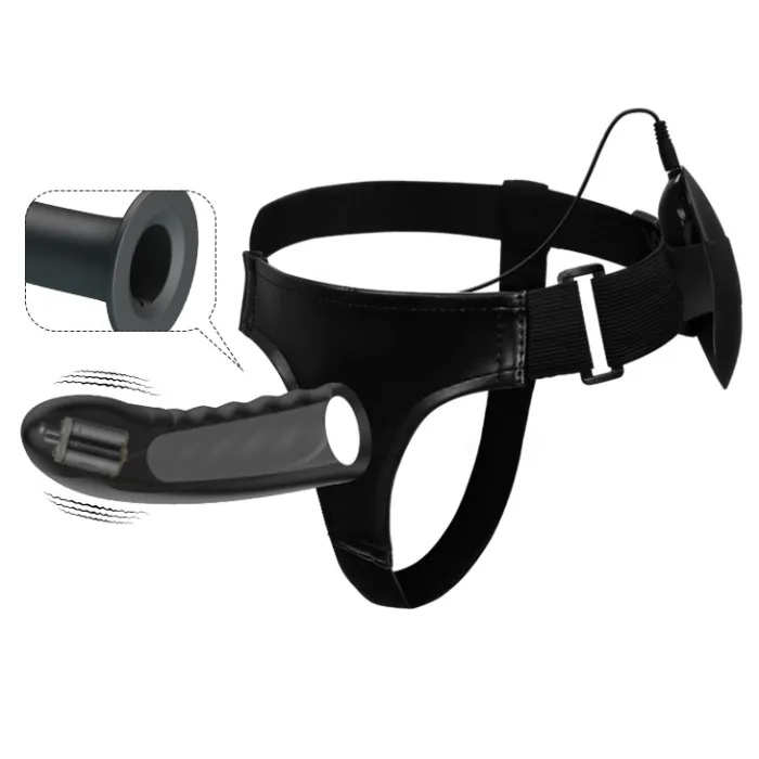 Multi- speed vibration Silicone Strap Ons Women's Sex toys