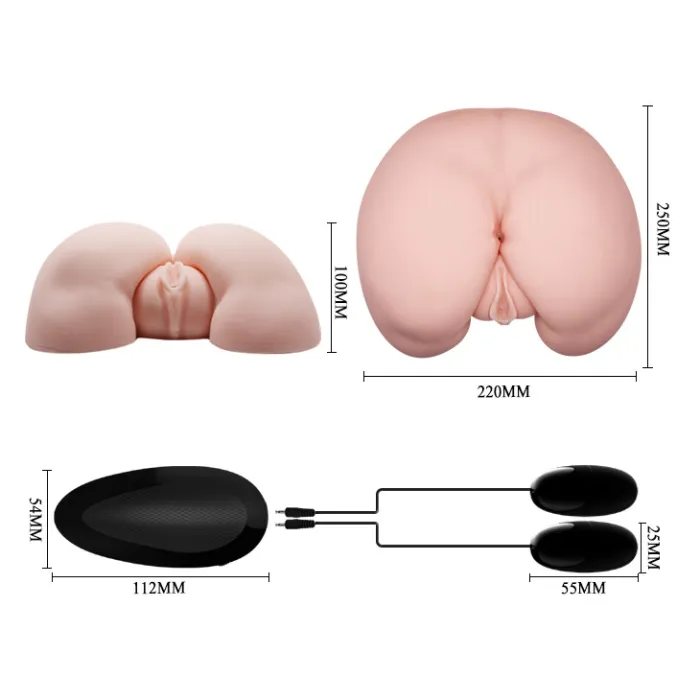 Multi-speed Vibrating Lifelike Crazy Men's Sex Toy