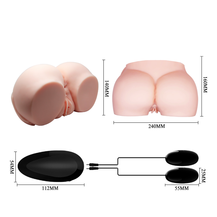 Multi-speed vibration Realistic Female Vagina Full Sized Men's Sex Toy