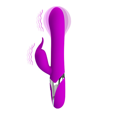 12-Function Inflatable Rabbit Vibrator
