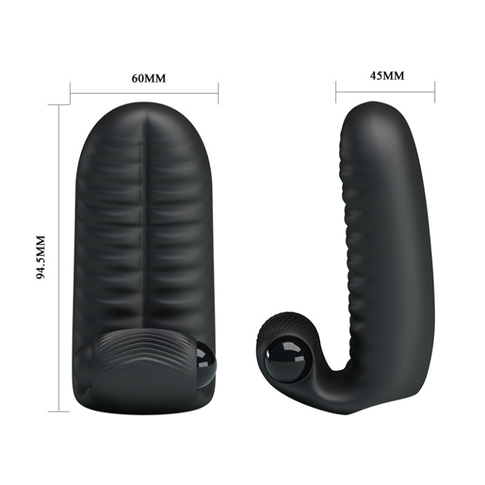 Finger Vibrator In Black