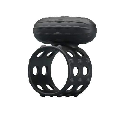 Vibrating Silicone Cock Ring