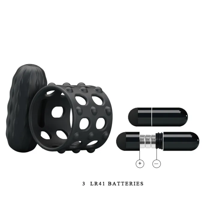 Vibrating Silicone Cock Ring