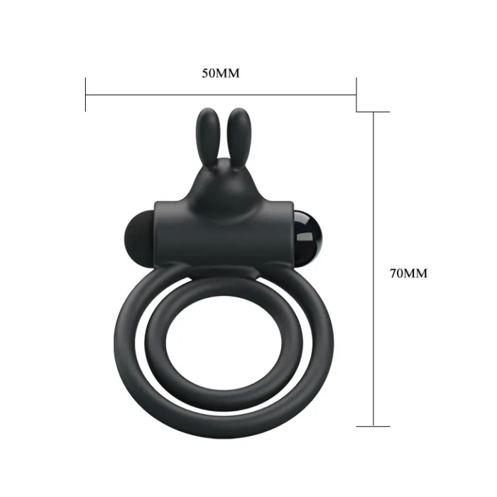 Vibrating Rabbit Cock Ring