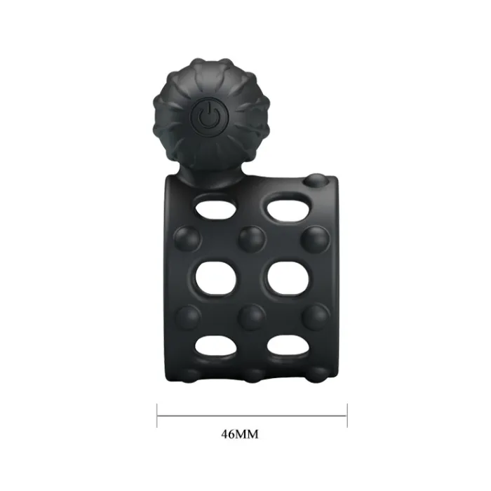Vibrating Silicone Cock Ring