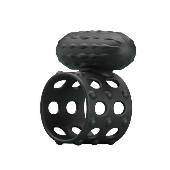 Vibrating Silicone Cock Ring