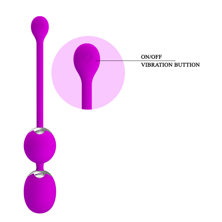 12-Function Vibrations Contract the Vagina USB Kegel Balls