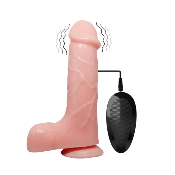 Multi-speed Suction Dildo